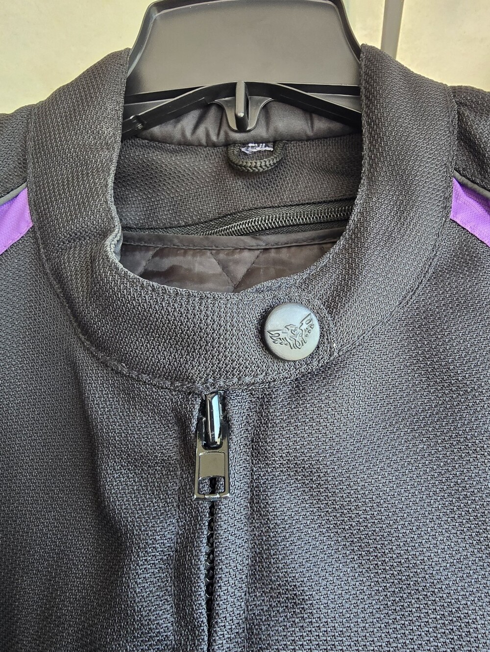 Milwaukee Performance Motorcycle Jacket Black/Purple Detailing Sz XXL - Picture 4 of 10